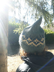 Italian Hand Knit Kids Beanie Hat