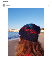 Italian Hand Knit Beanie Hat
