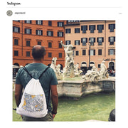 Map Drawstring Bag | Roma