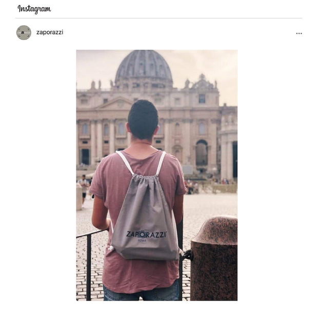 ZAPORAZZI Drawstring Bag | Rome