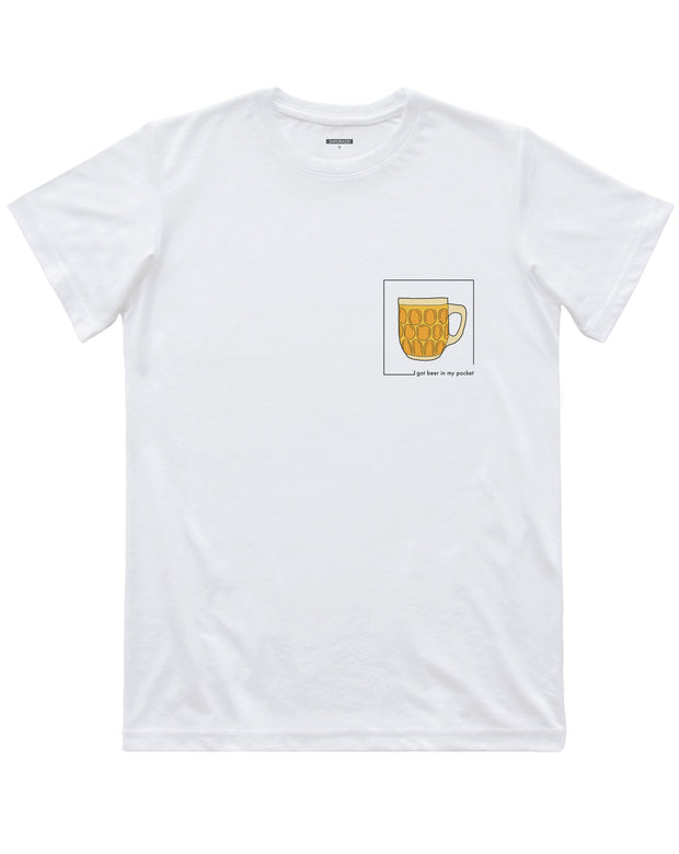 Beer Mug Pocket T-shirt | Berlin