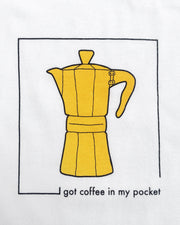 Coffee Pocket T-shirt | Rome